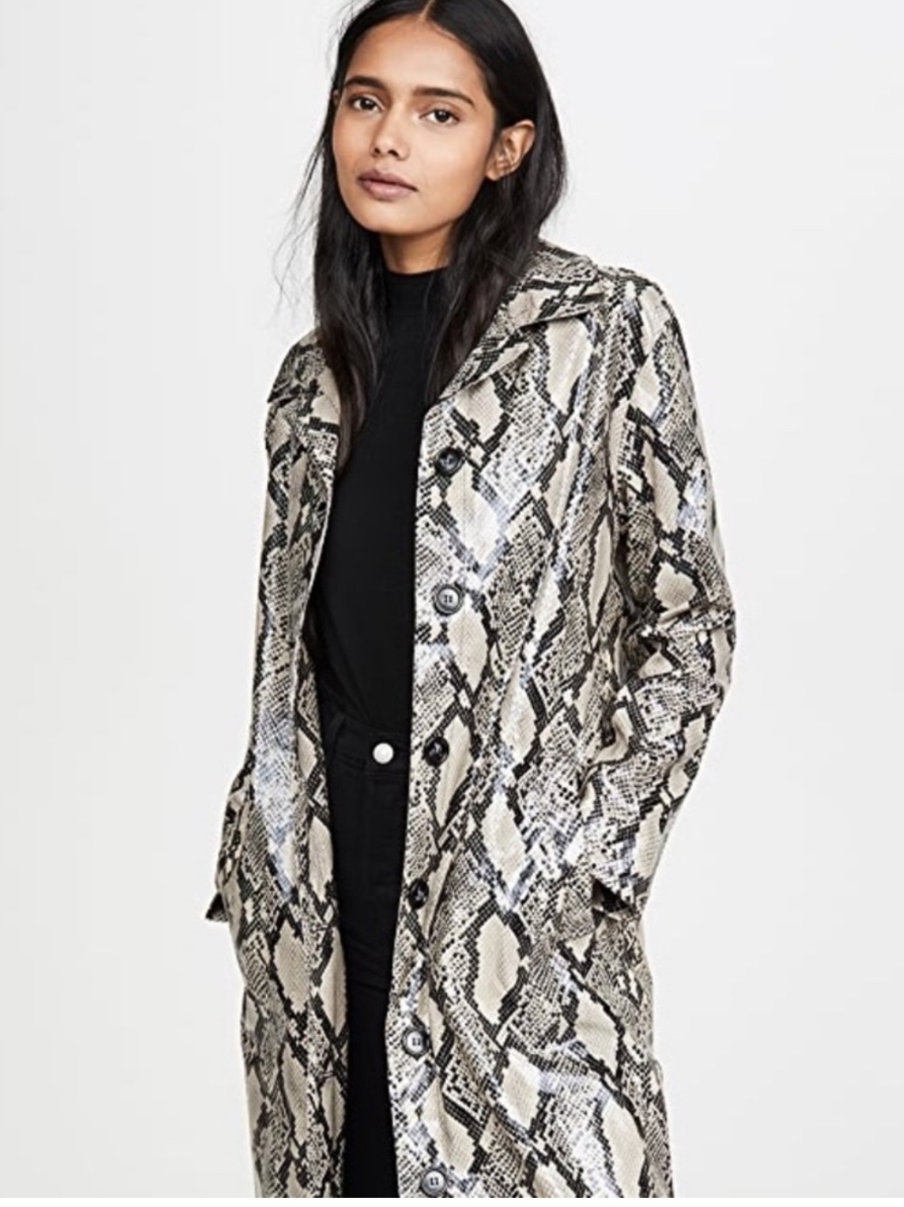 Apparis Zahra Python Jacket - Picture 4 of 11